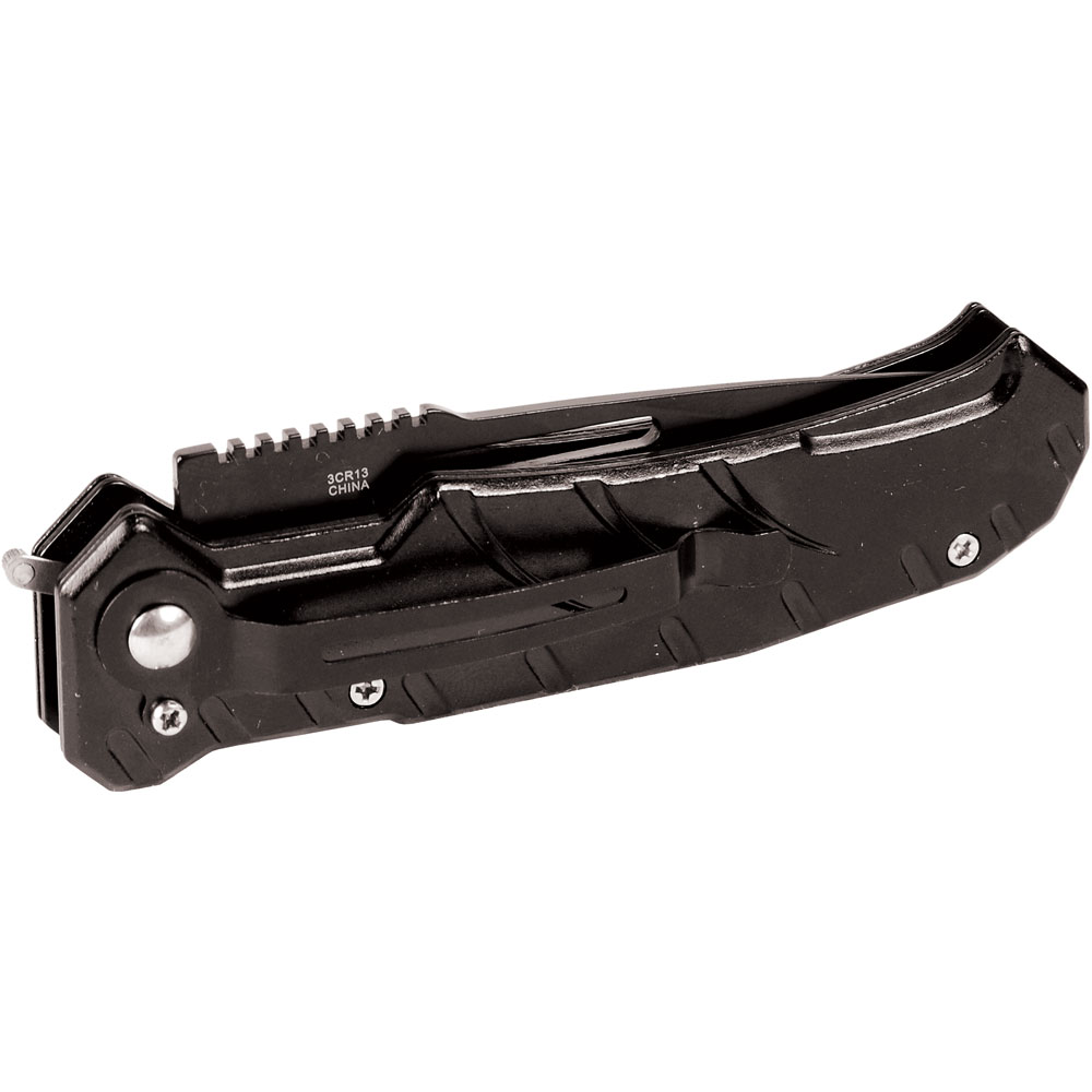 Automatic Heavy Duty Knife with solid handle view 2